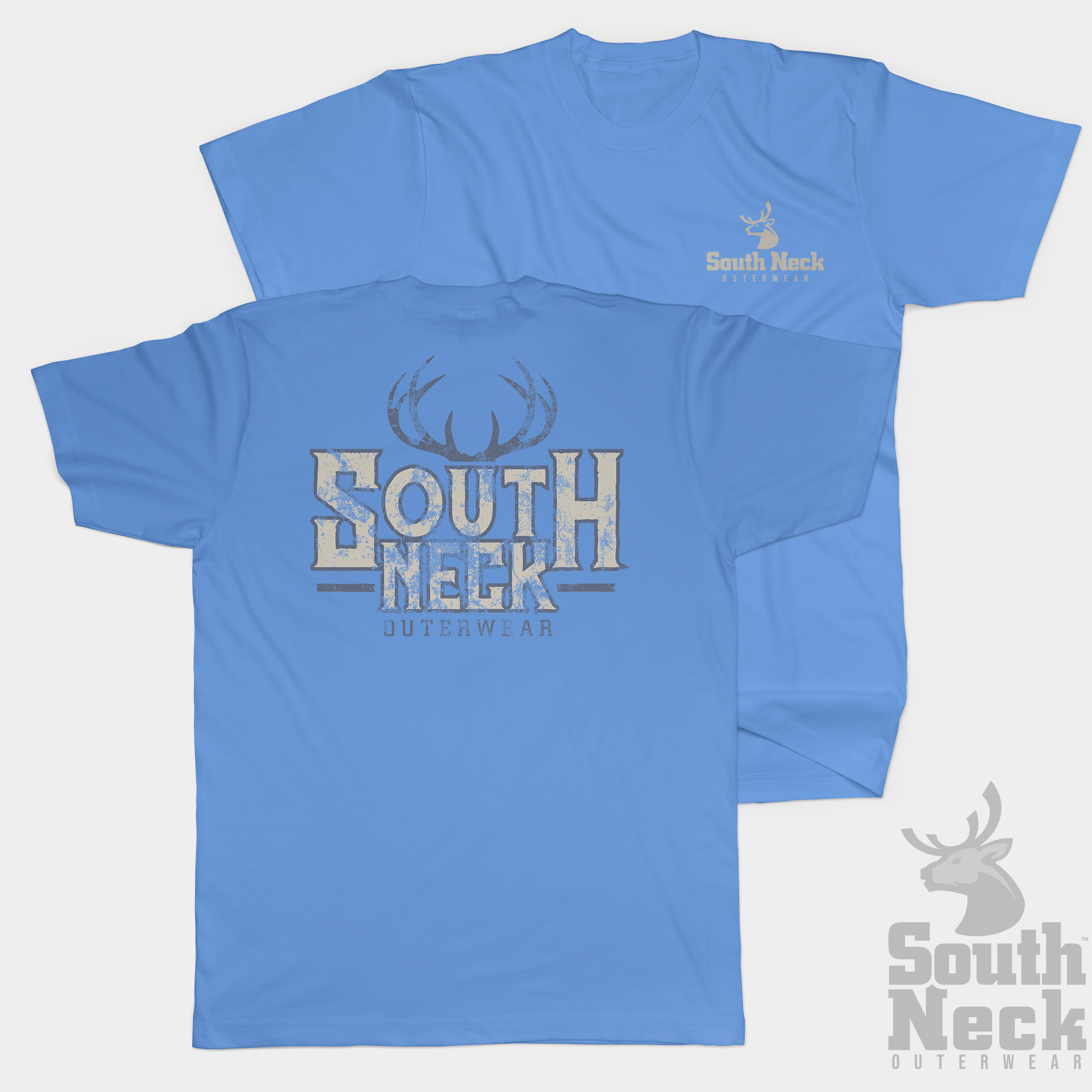 "Antler Tech" (#4012) | Soft Shirts Relaxed Fit T-shirt