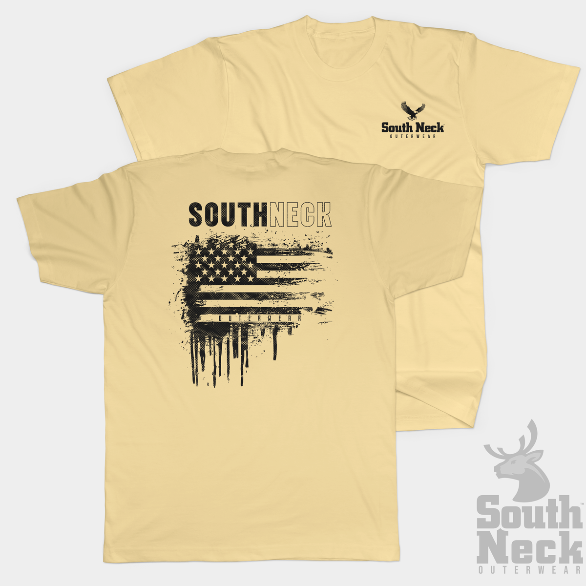 Quarter Banner SS TEE