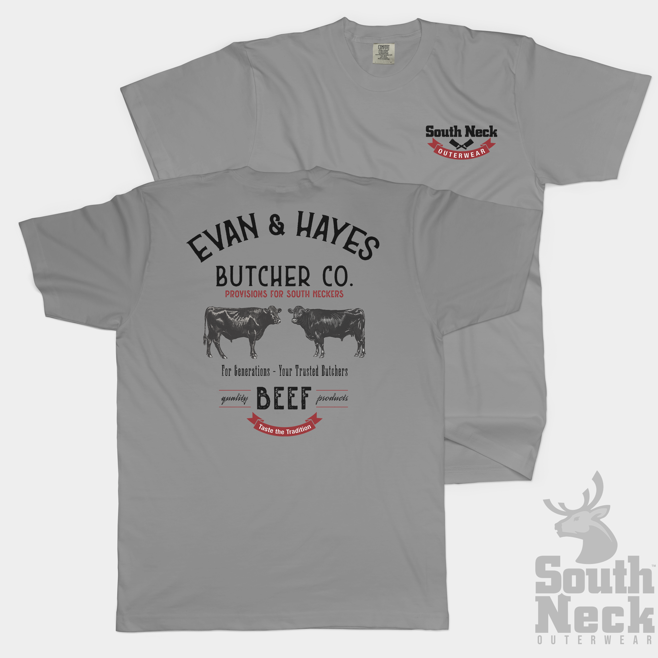 Evans Butcher Shop SS TEE