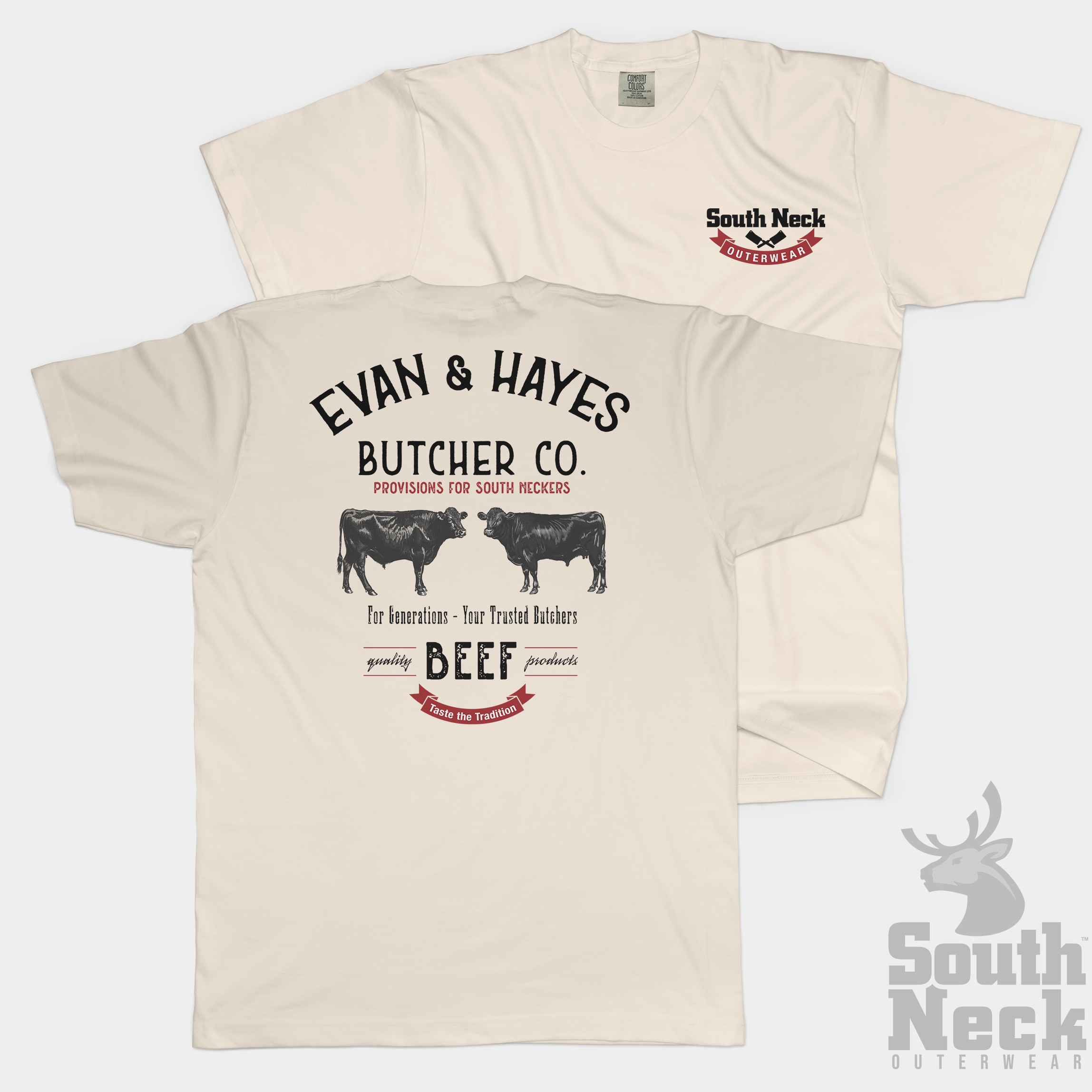 Evans Butcher Shop SS TEE