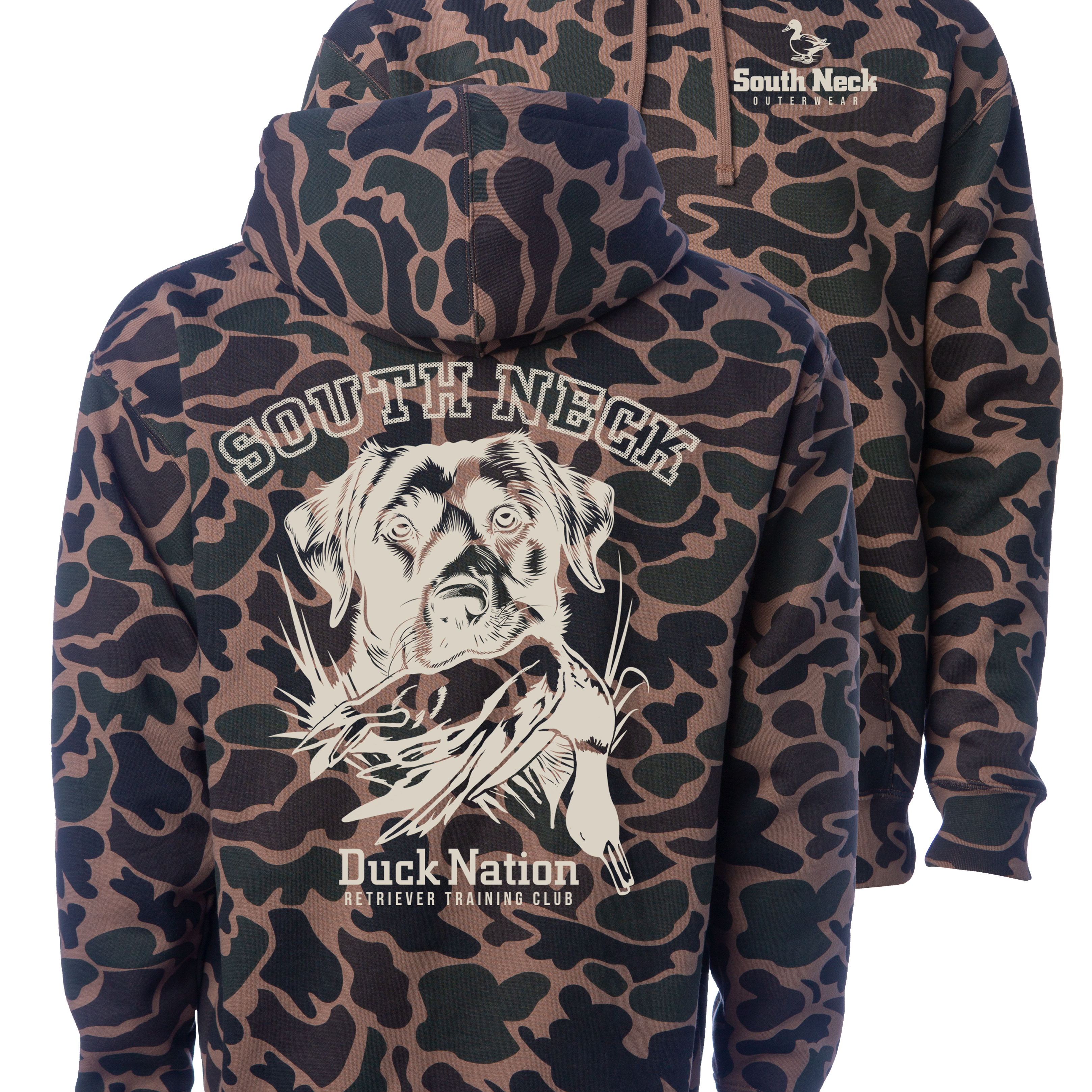 Duck Nation Camo Hoodie