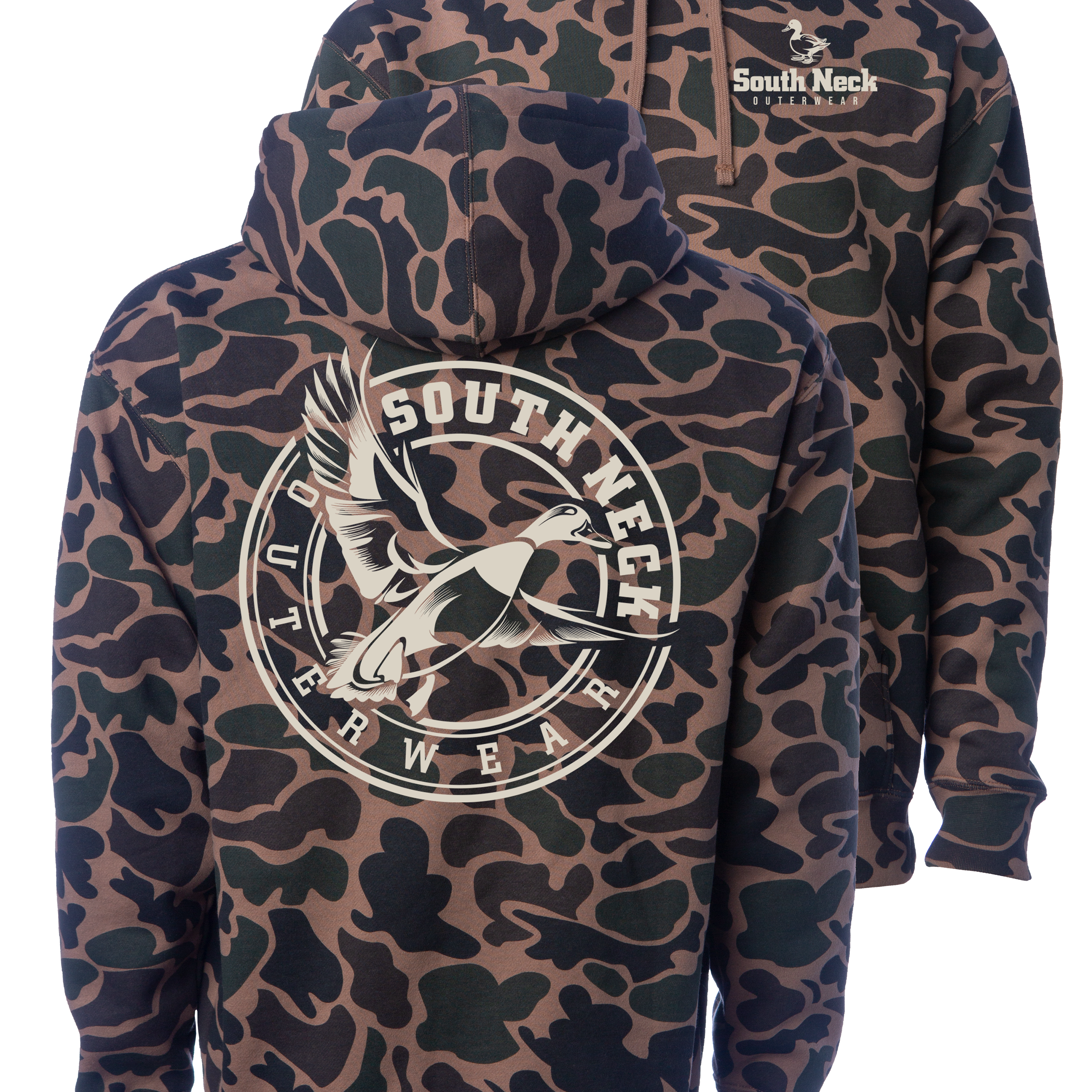 Duck Raider Duck Camo Hoodie