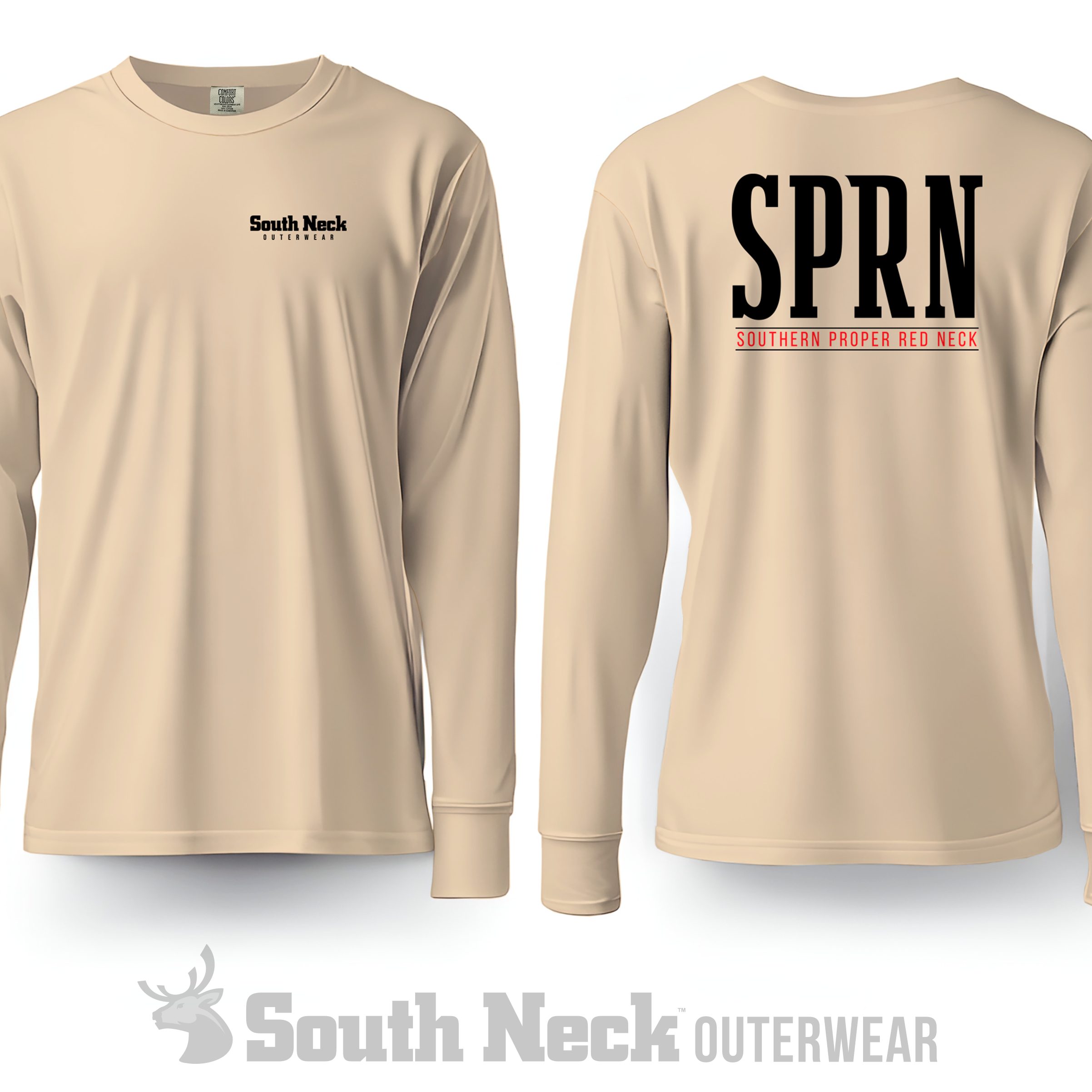 Southern Proper Red Neck LS TEE