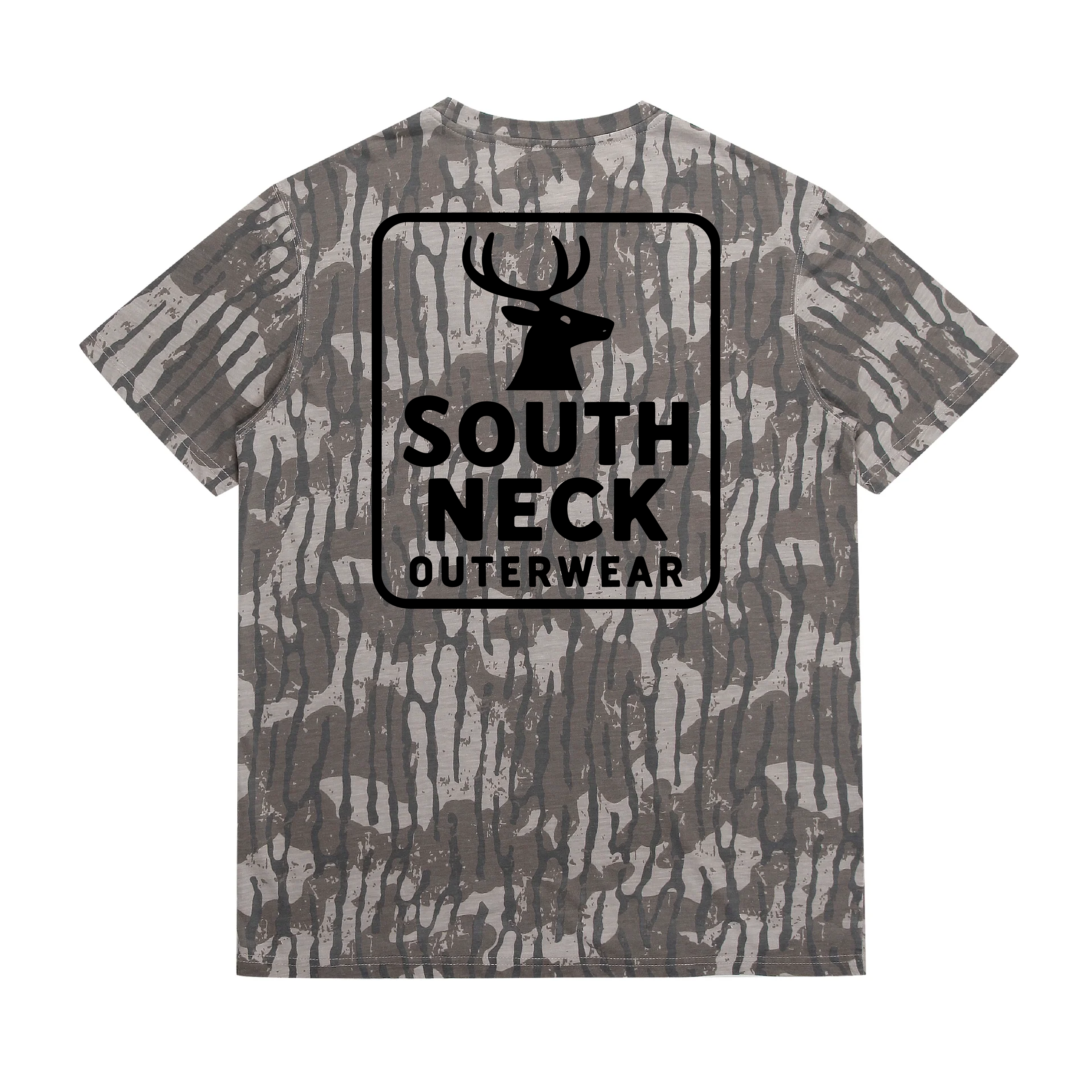 Vintage Deer Sign Camo SS TEE