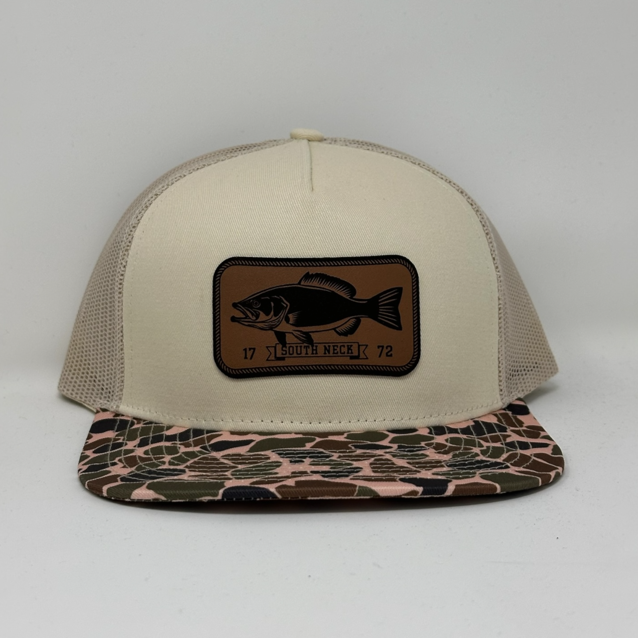 Large Neck Bass Trucker Hat