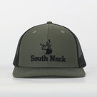 Black Delk Head Trucker Hat