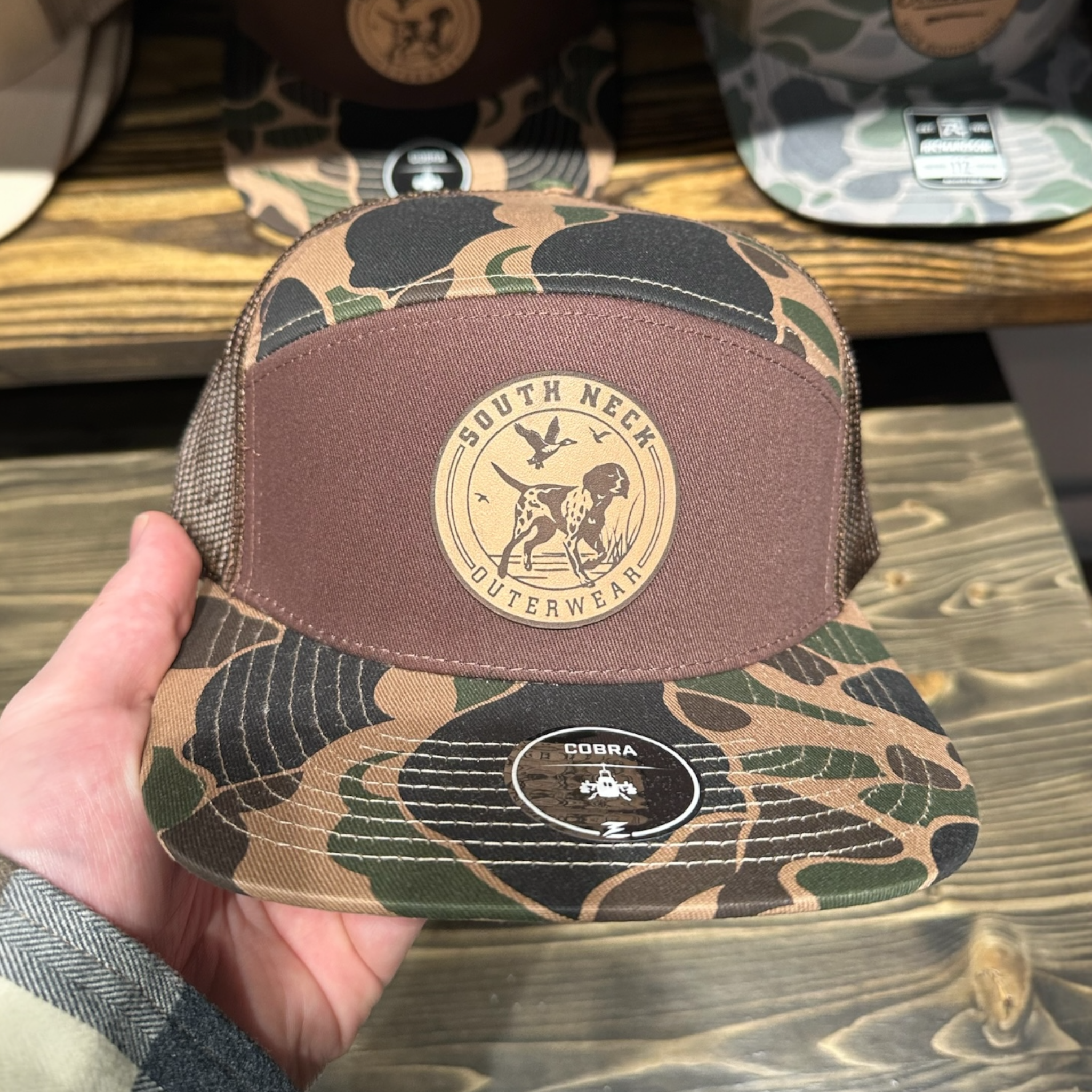 Pointer Patch Trucker Hat