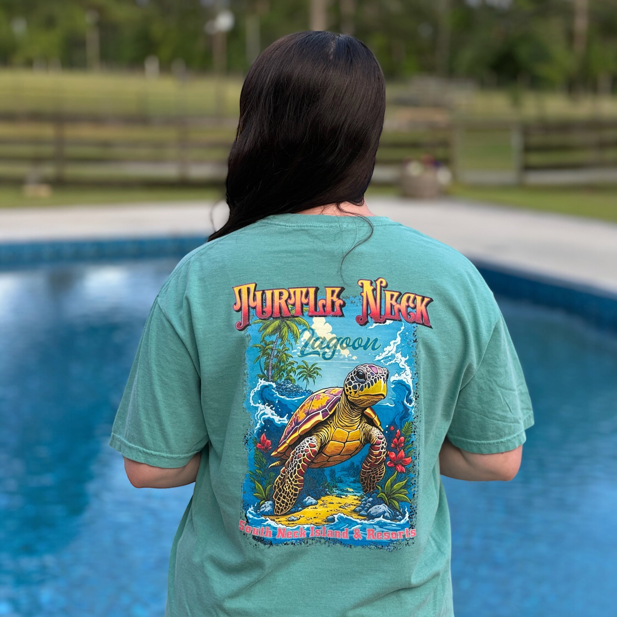 "Tropical Crush" (#4021) | Comfort Colors Relaxed Fit T-shirt