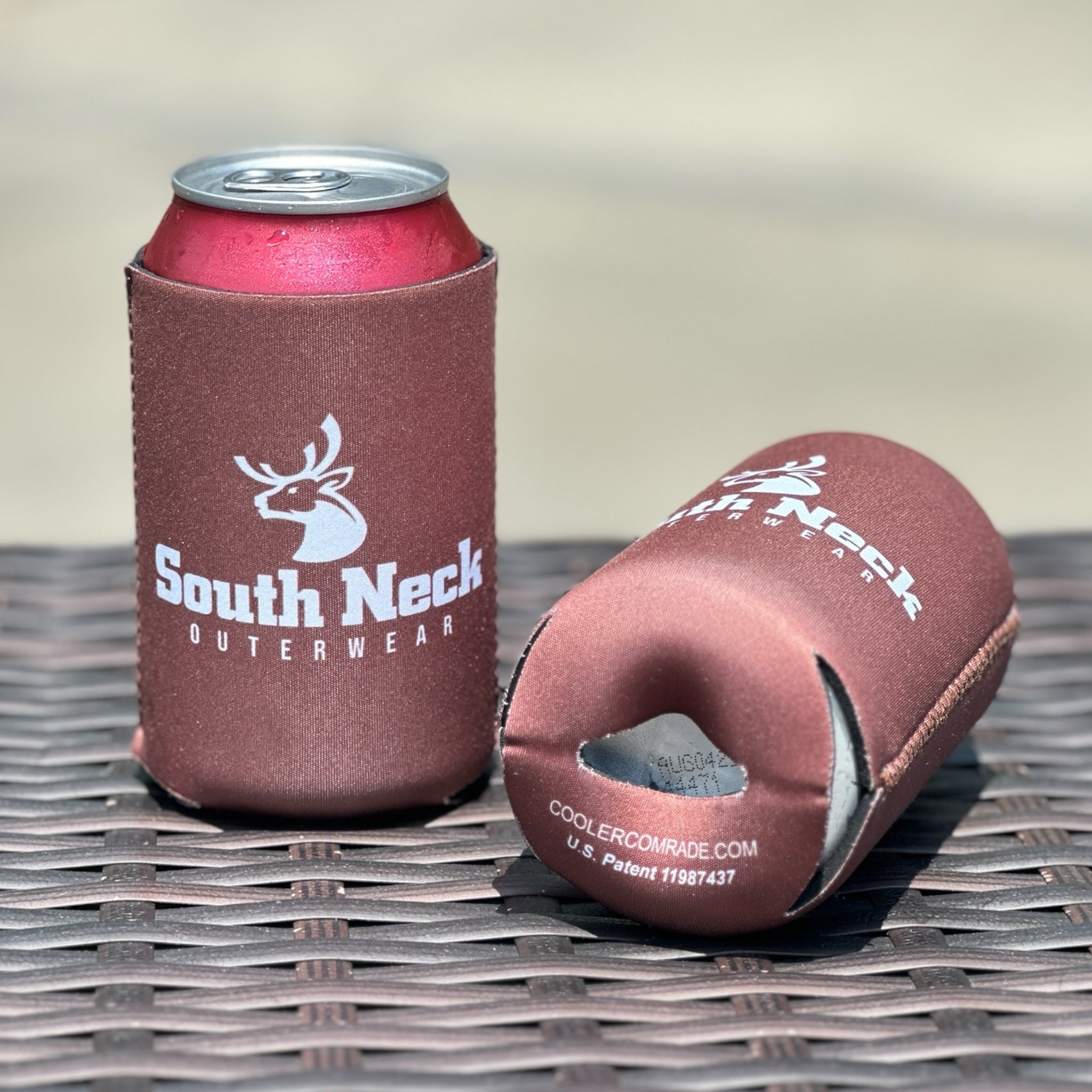 South Neck Neoprene Koozies – Fits SNOBOX Coolers, Insulated Can Holde